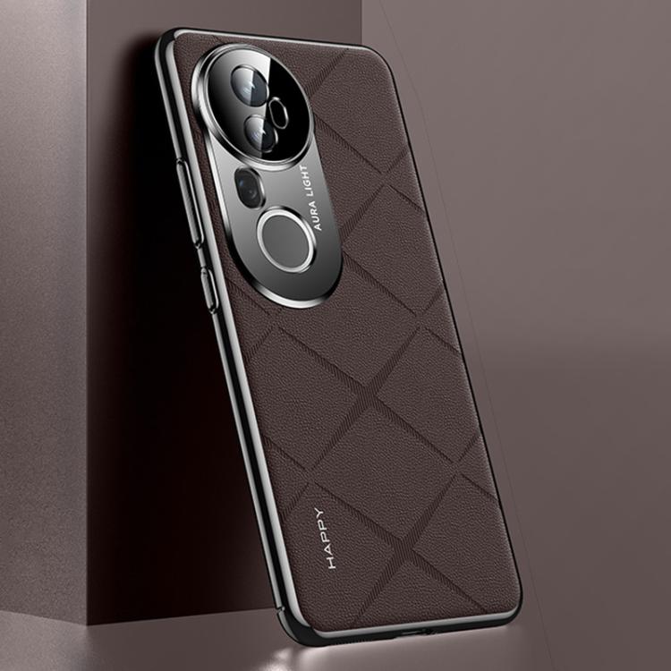 For vivo S20 Pro Plain Leather PC Phone Case