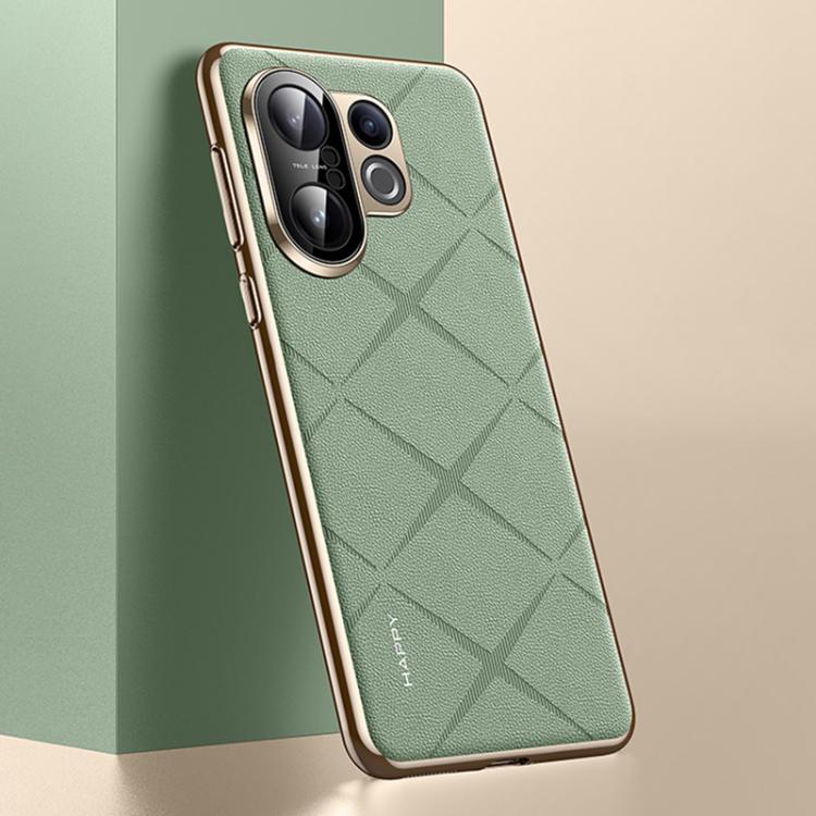 For vivo S30 Pro mini Plain Leather PC Phone Case
