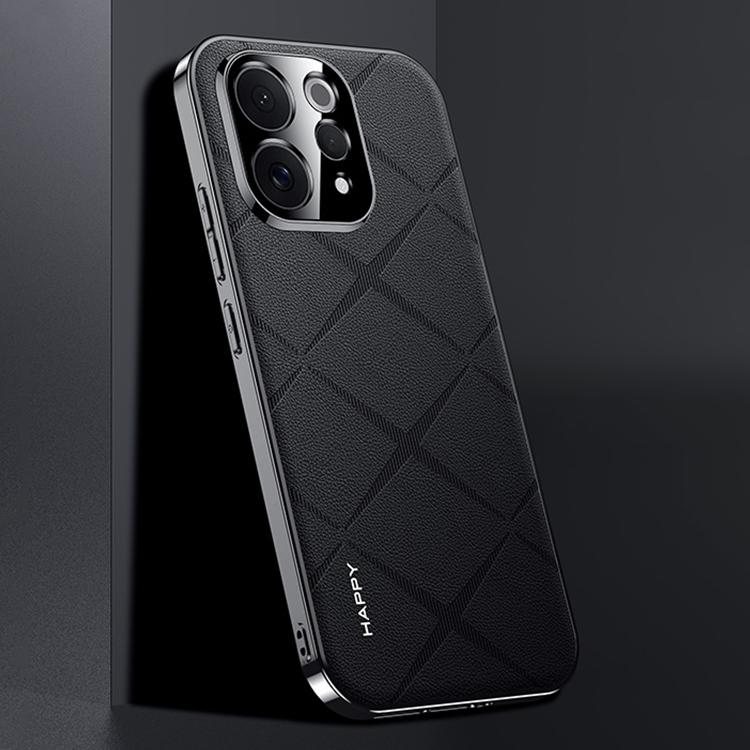 For vivo S50 5G Plain Leather PC Phone Case