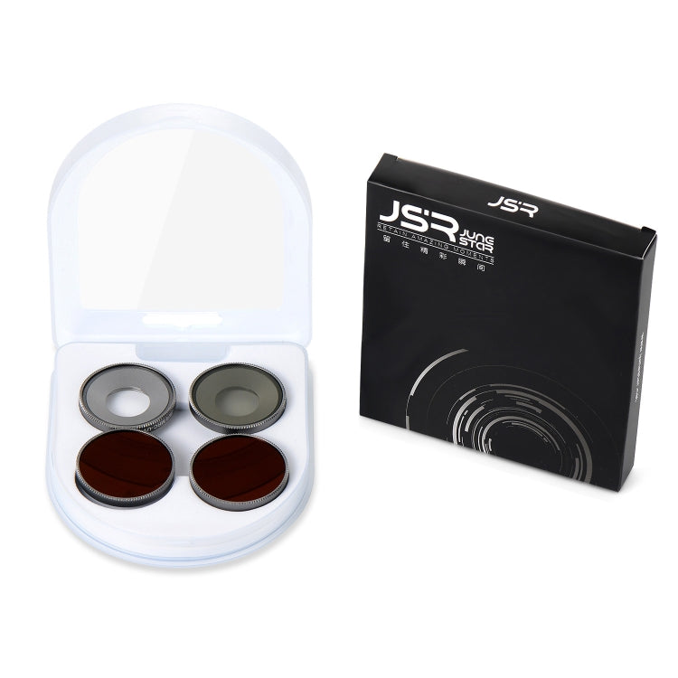 For DJI Osmo Action 4 JUNESTAR Threaded Camera Lens Filter, Filter:ND8