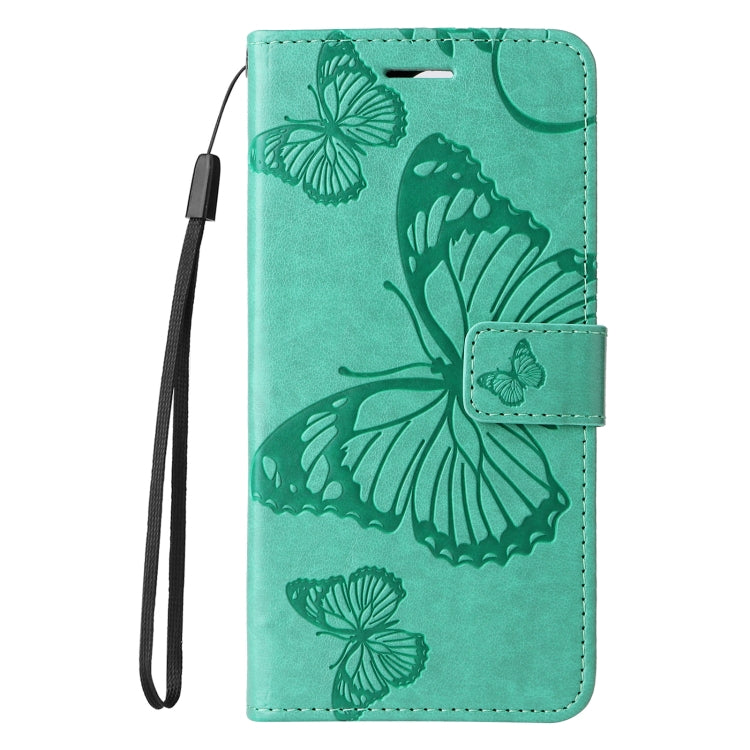 For Honor 200 Lite Global 3D Butterfly Embossed Pattern Flip Leather Phone Case