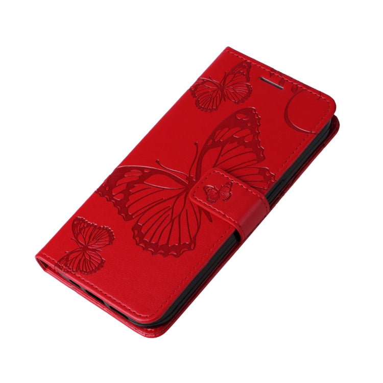 For Honor X9C 5G Global 3D Butterfly Embossed Pattern Flip Leather Phone Case