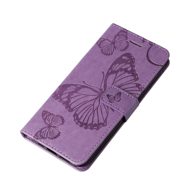 For Honor Magic7 5G 3D Butterfly Embossed Pattern Flip Leather Phone Case