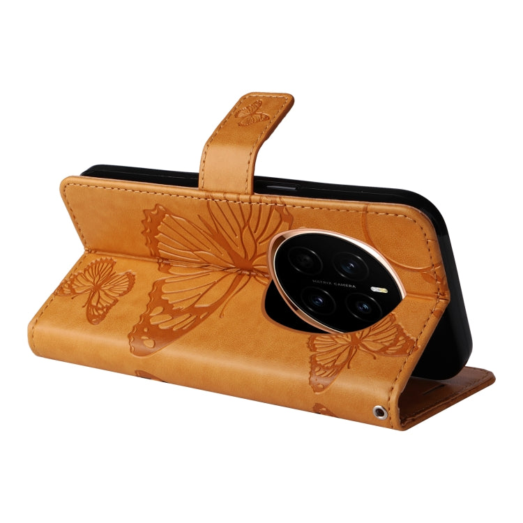 For Honor Magic7 5G 3D Butterfly Embossed Pattern Flip Leather Phone Case