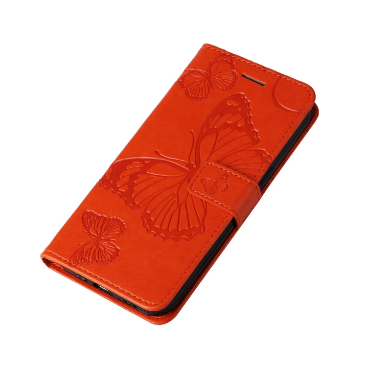 For Honor Magic7 5G 3D Butterfly Embossed Pattern Flip Leather Phone Case