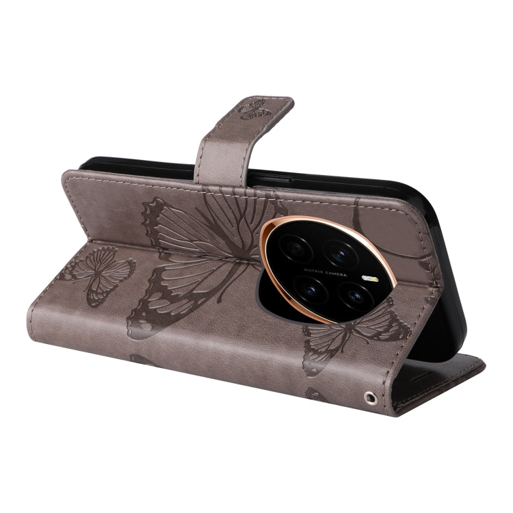 For Honor Magic7 5G 3D Butterfly Embossed Pattern Flip Leather Phone Case