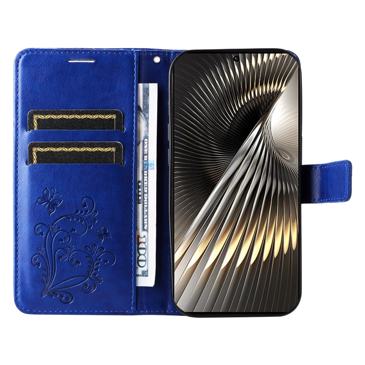 For Xiaomi Poco F6 3D Butterfly Embossed Pattern Flip Leather Phone Case