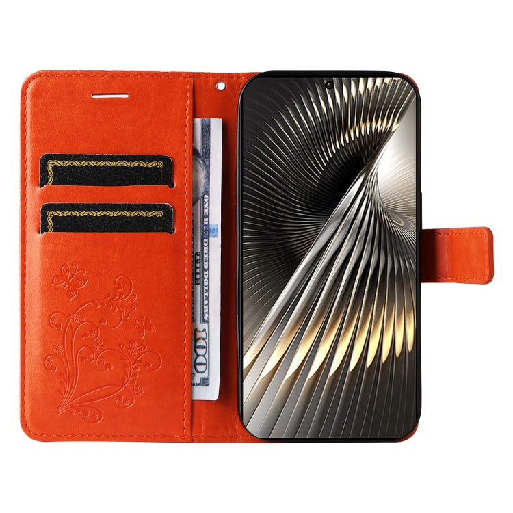For Xiaomi Poco F6 3D Butterfly Embossed Pattern Flip Leather Phone Case