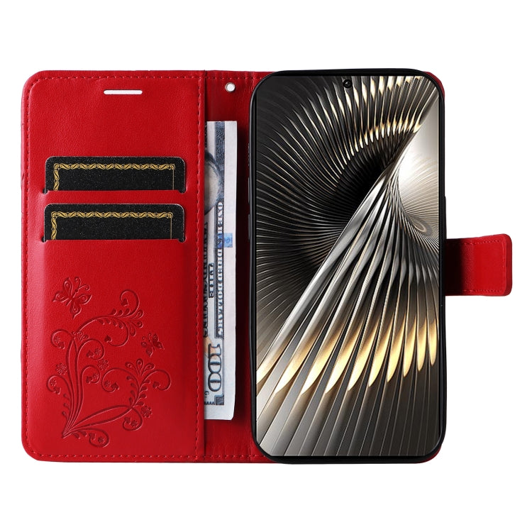 For Xiaomi Poco F6 3D Butterfly Embossed Pattern Flip Leather Phone Case