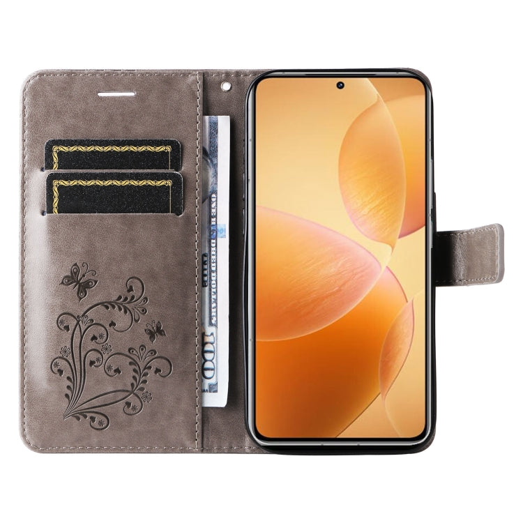 For Xiaomi 14T Pro 3D Butterfly Embossed Pattern Flip Leather Phone Case
