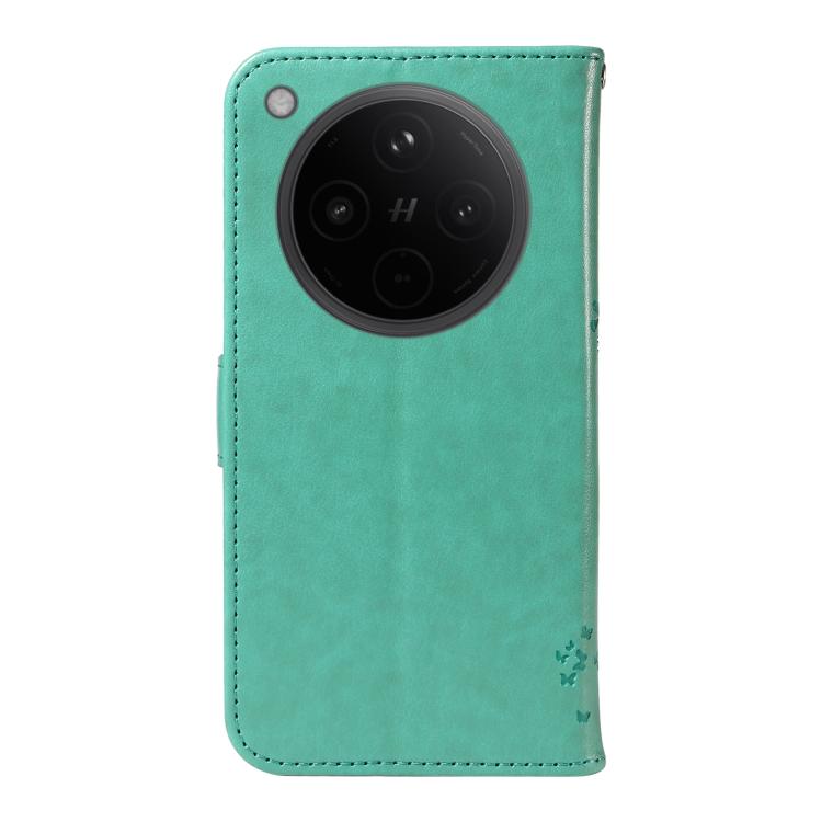 For OPPO Find X8 Global Tree & Cat Embossed Pattern Flip Leather Phone Case