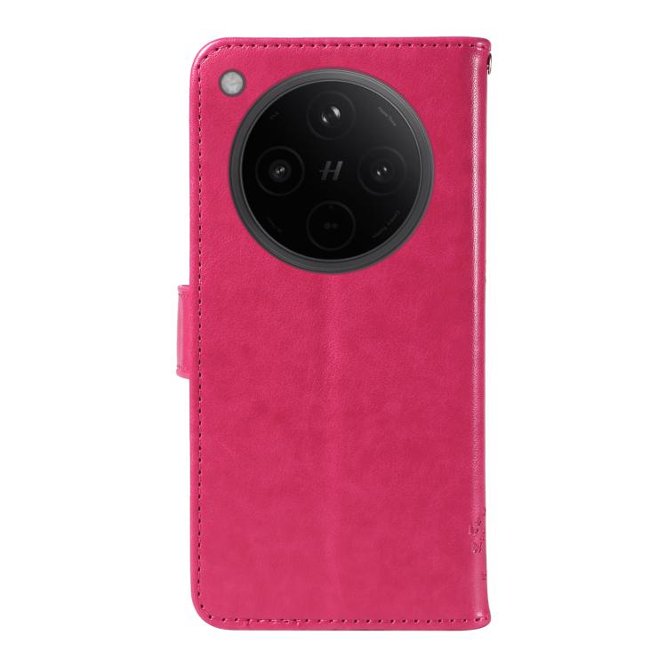 For OPPO Find X8 Global Tree & Cat Embossed Pattern Flip Leather Phone Case