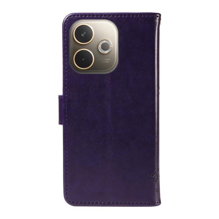 For OPPO A5 Pro 5G Global Tree & Cat Embossed Pattern Flip Leather Phone Case