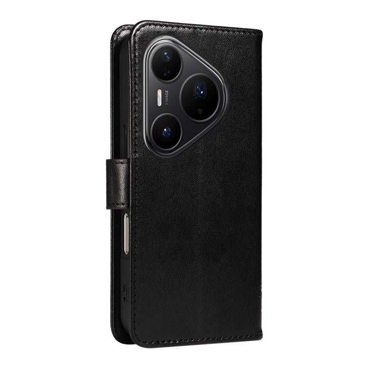 For Huawei Pura 80 Pro 5G Tree & Cat Embossed Pattern Flip Leather Phone Case