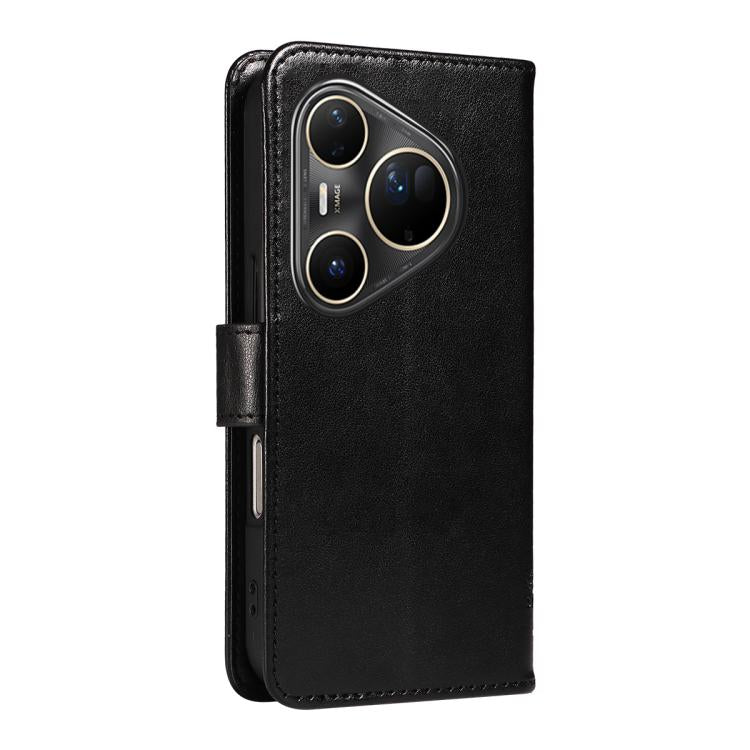 For Huawei Pura 80 Ultra 5G Tree & Cat Embossed Pattern Flip Leather Phone Case