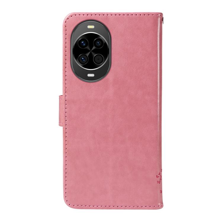 For Huawei nova 14 5G / 14 Lite 5G Tree & Cat Embossed Pattern Flip Leather Phone Case