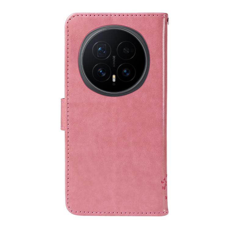 For Honor Magic8 Tree & Cat Embossed Pattern Flip Leather Phone Case
