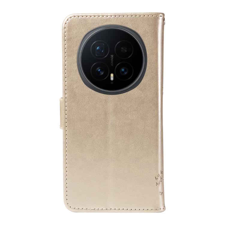 For Honor Magic8 Tree & Cat Embossed Pattern Flip Leather Phone Case