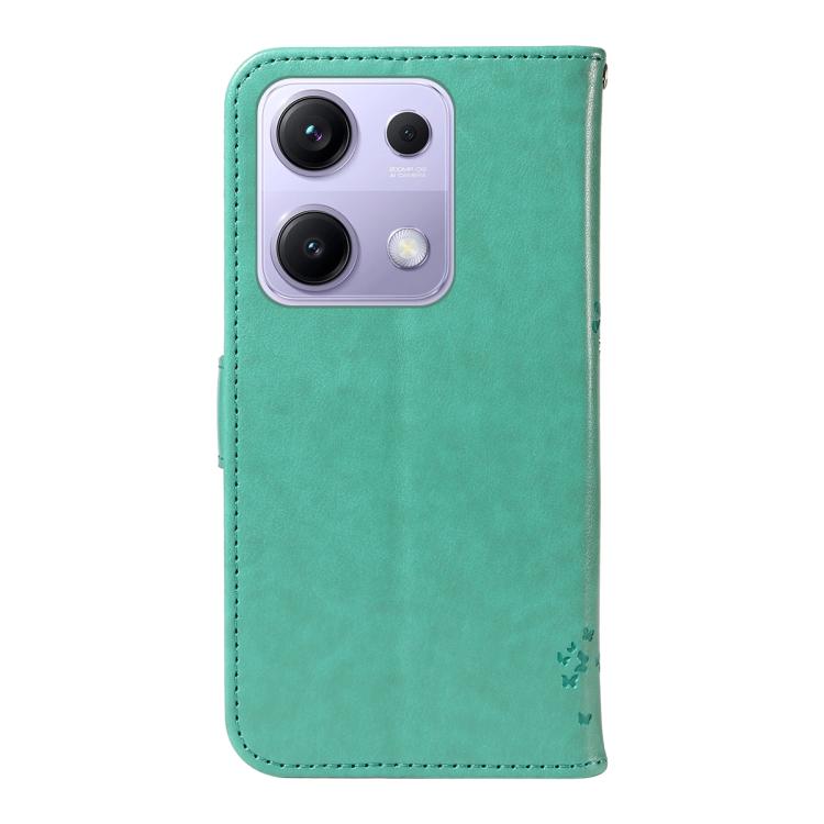 For Xiaomi Poco M6 Pro 4G Global Tree & Cat Embossed Pattern Flip Leather Phone Case