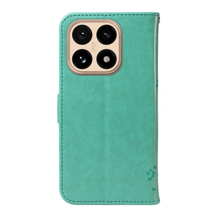 For Xiaomi 15T 5G Tree & Cat Embossed Pattern Flip Leather Phone Case
