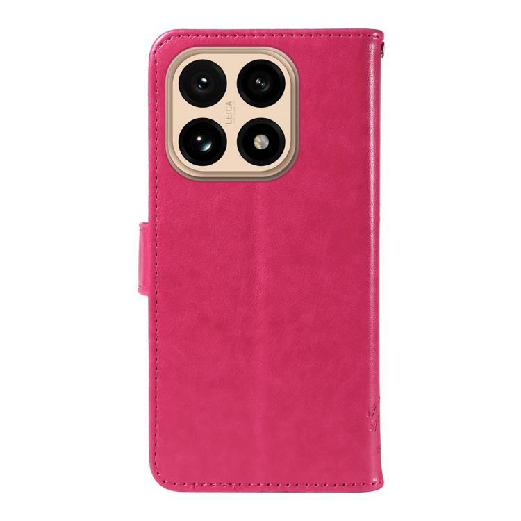 For Xiaomi 15T 5G Tree & Cat Embossed Pattern Flip Leather Phone Case