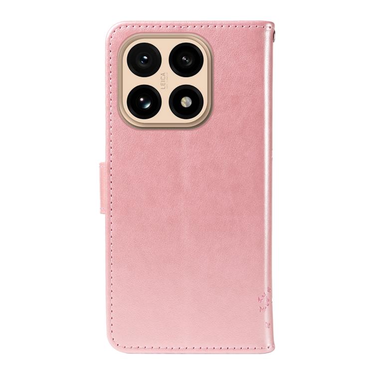 For Xiaomi 15T 5G Tree & Cat Embossed Pattern Flip Leather Phone Case