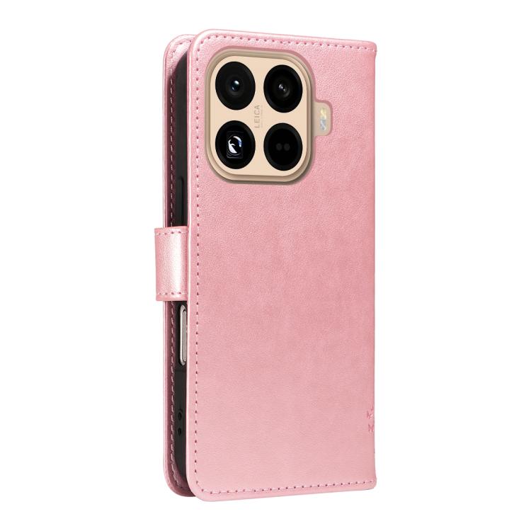 For Xiaomi 15T Pro 5G Tree & Cat Embossed Pattern Flip Leather Phone Case