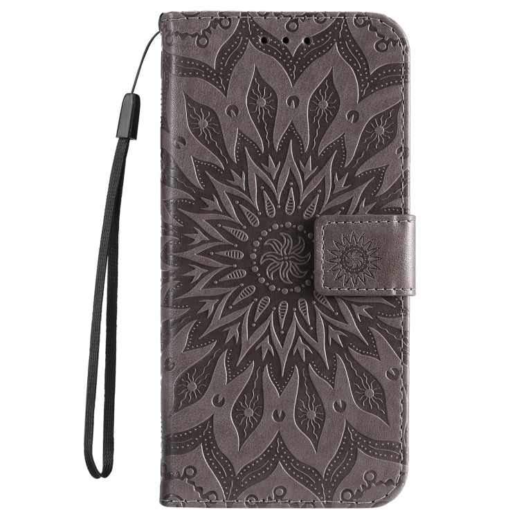 For OPPO A60 4G Global Embossed Sunflower Pattern Flip Leather Phone Case
