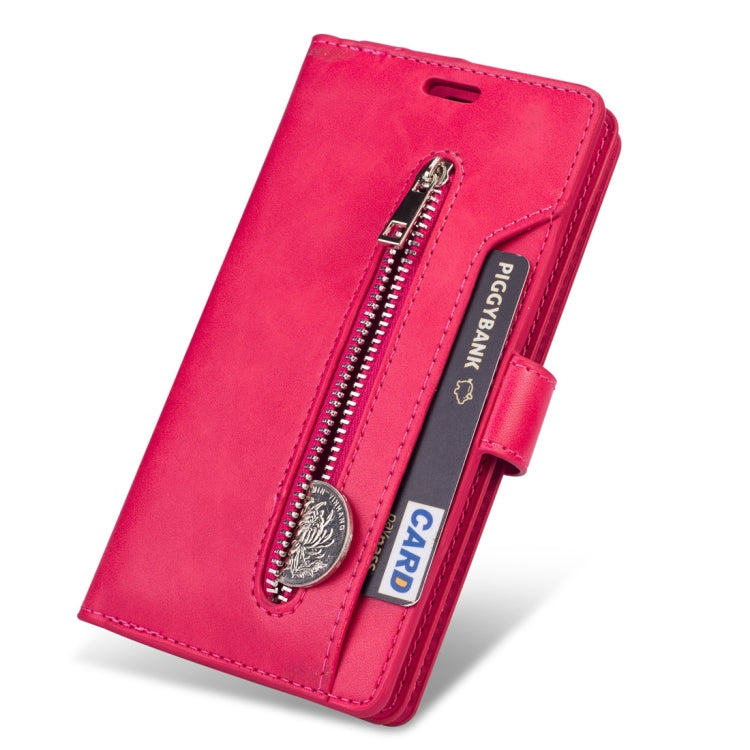 For Xiaomi Redmi 7A Multifunctional Zipper Horizontal Flip Leather Case with Holder & Wallet & 9 Card Slots & Lanyard