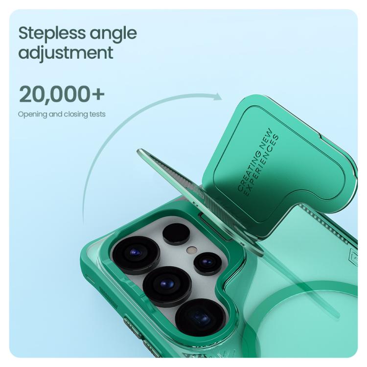 For Samsung Galaxy S25 Ultra 5G NILLKIN Ice Air Prop Series MagSafe Magnetic Cover Version Phone Case