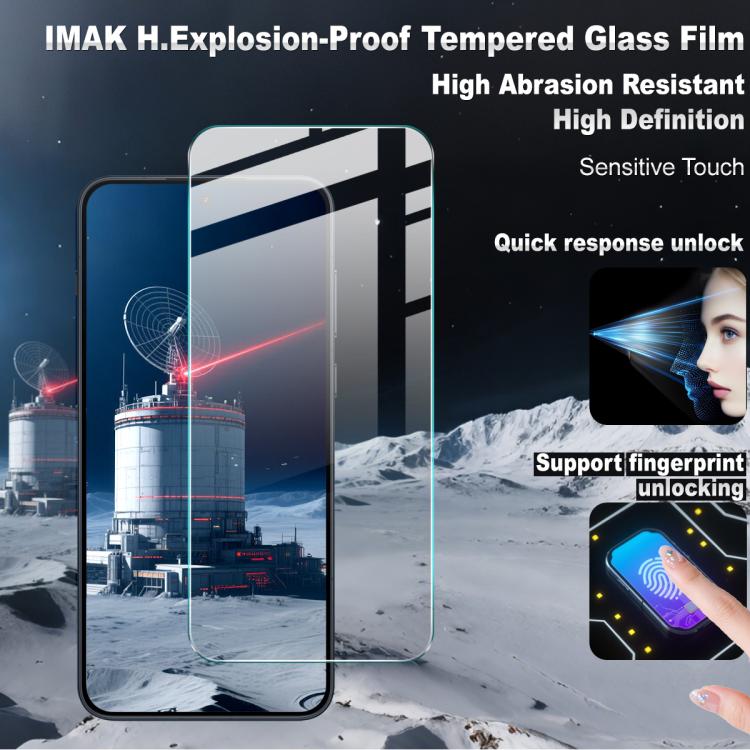 For OnePlus Ace 6 5G / Ace 6T 5G / 15R imak H Series Full Screen Tempered Glass Film