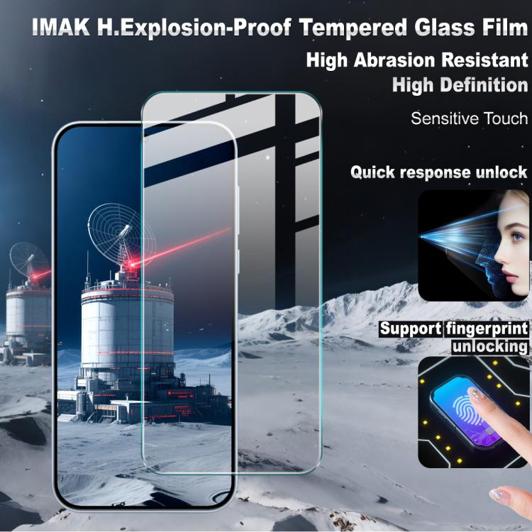 For OnePlus Turbo 6 imak H Series Full Screen Tempered Glass Film