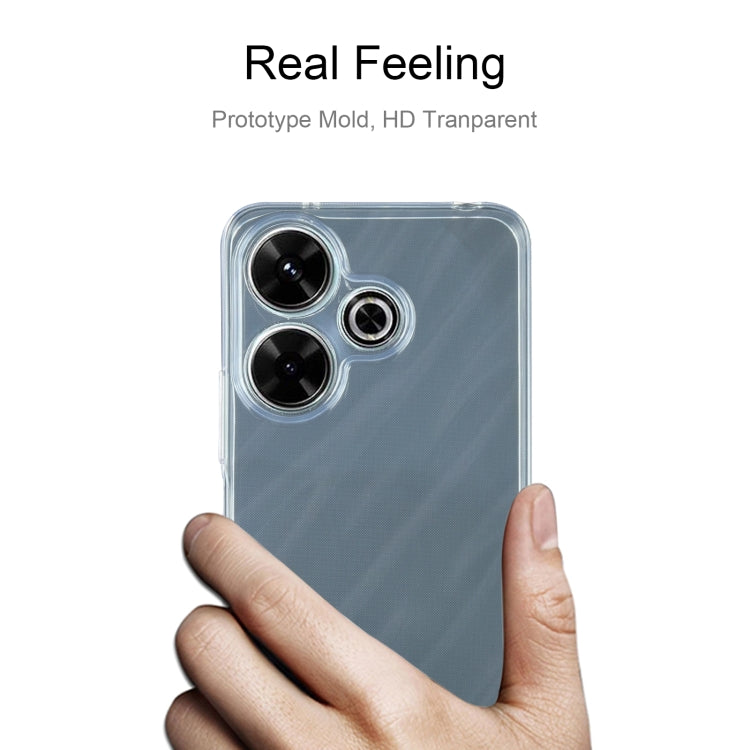 For Xiaomi Redmi 13 4G Ultra-thin Transparent TPU Phone Case