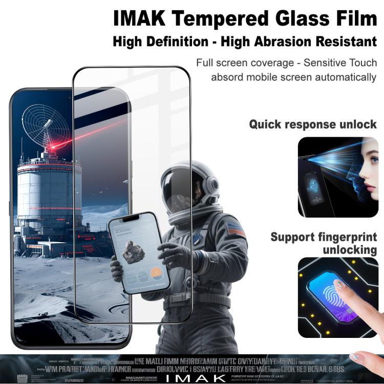 For Meizu Note 16 Pro imak 9H Surface Hardness Full Screen Tempered Glass Film Pro+ Series