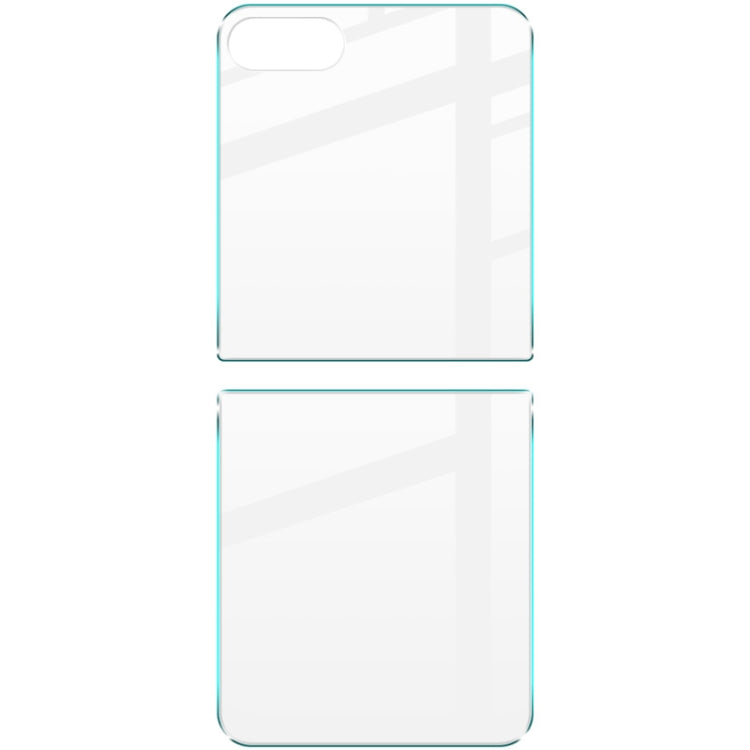 For Samsung Galaxy Z Flip5 IMAK H Series Tempered Back Glass Film Set