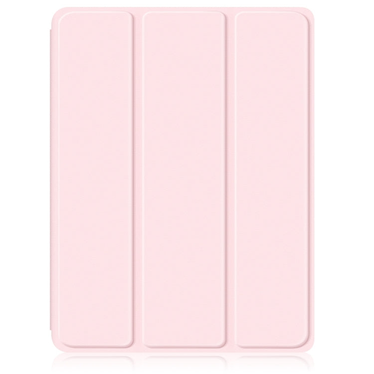 For iPad Pro 11 2025 / 2024 Acrylic 3-Fold Smart Leather Tablet Case