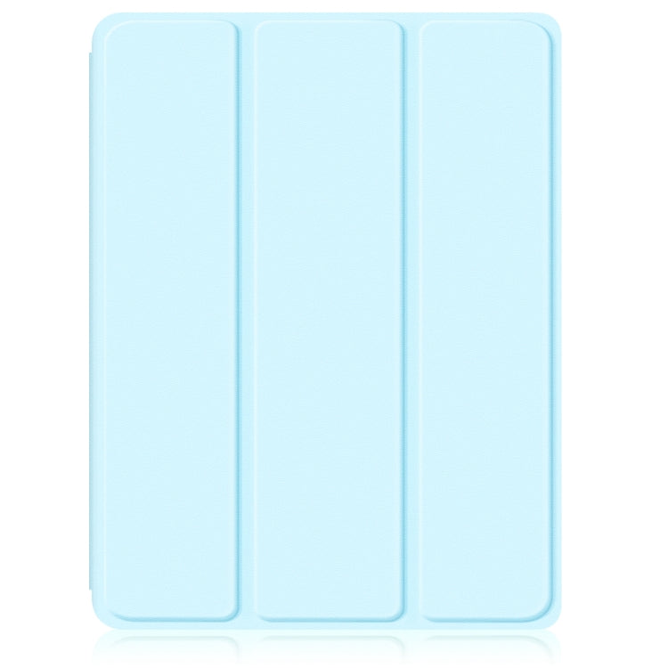 For iPad Pro 11 2025 / 2024 Acrylic 3-Fold Smart Leather Tablet Case