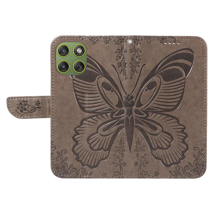 For Motorola Edge 70 5G Swallowtail Butterfly Embossed Leather Phone Case