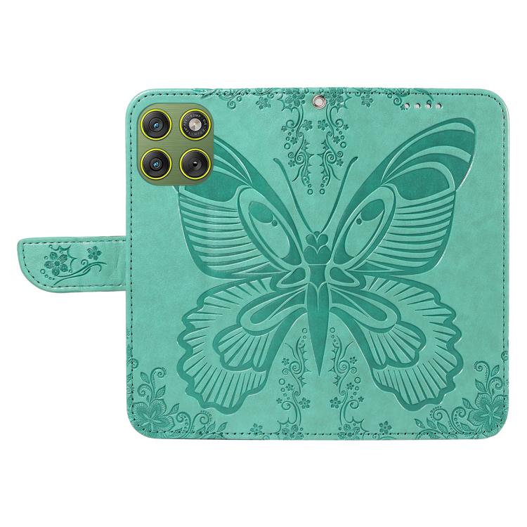 For Motorola Edge 70 5G Swallowtail Butterfly Embossed Leather Phone Case