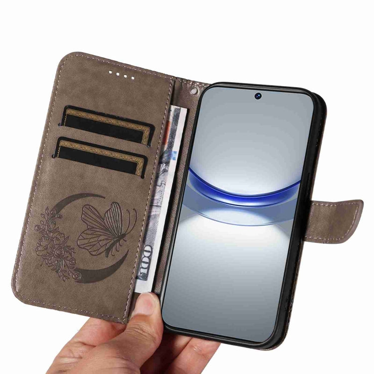 For Huawei nova 11 5G / 12s 4G Swallowtail Butterfly Embossed Leather Phone Case