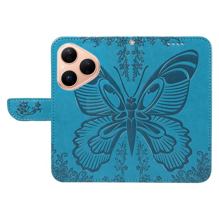 For Huawei Pura 80 5G Swallowtail Butterfly Embossed Leather Phone Case