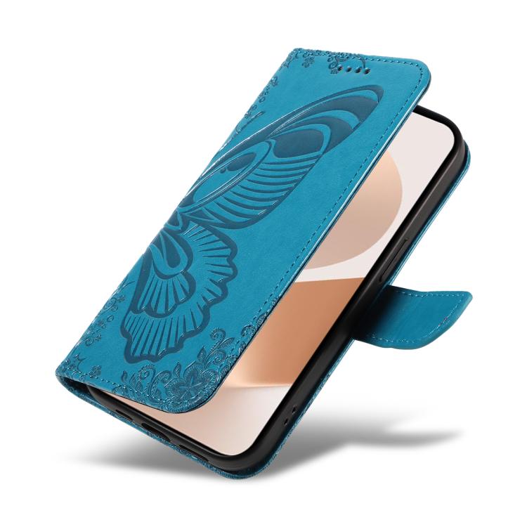 For Huawei Pura 80 5G Swallowtail Butterfly Embossed Leather Phone Case