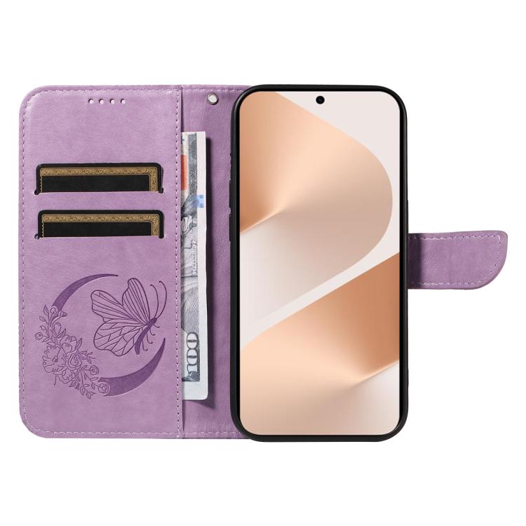 For Huawei Pura 80 5G Swallowtail Butterfly Embossed Leather Phone Case