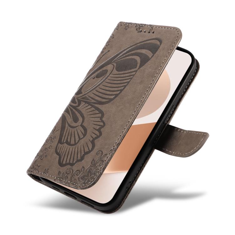 For Huawei Pura 80 5G Swallowtail Butterfly Embossed Leather Phone Case