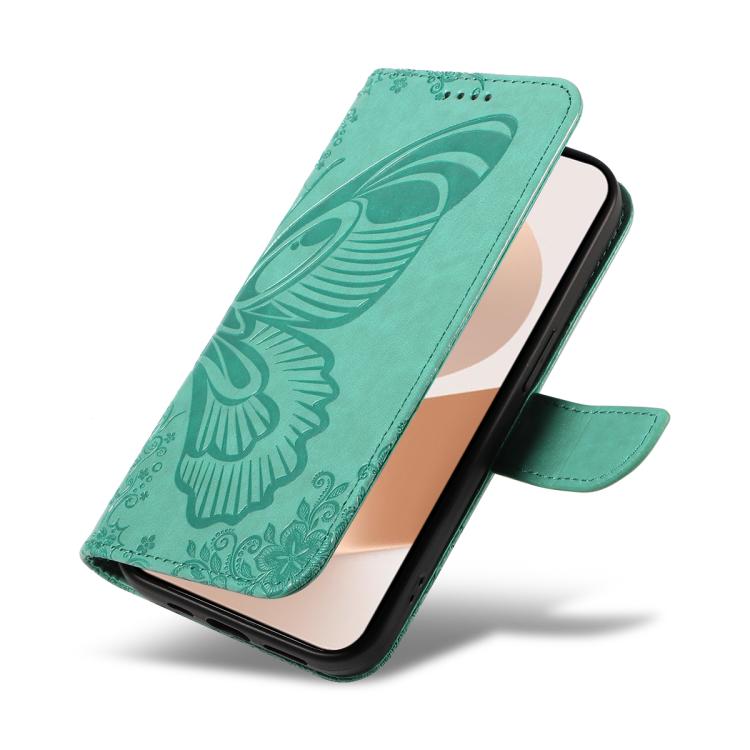 For Huawei Pura 80 5G Swallowtail Butterfly Embossed Leather Phone Case