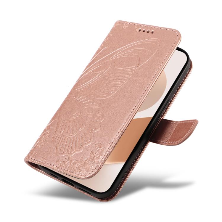 For Huawei Pura 80 5G Swallowtail Butterfly Embossed Leather Phone Case