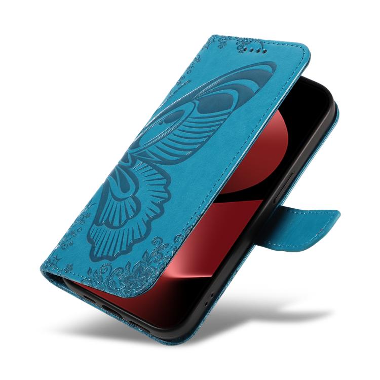 For Huawei Pura 80 Pro 5G Swallowtail Butterfly Embossed Leather Phone Case