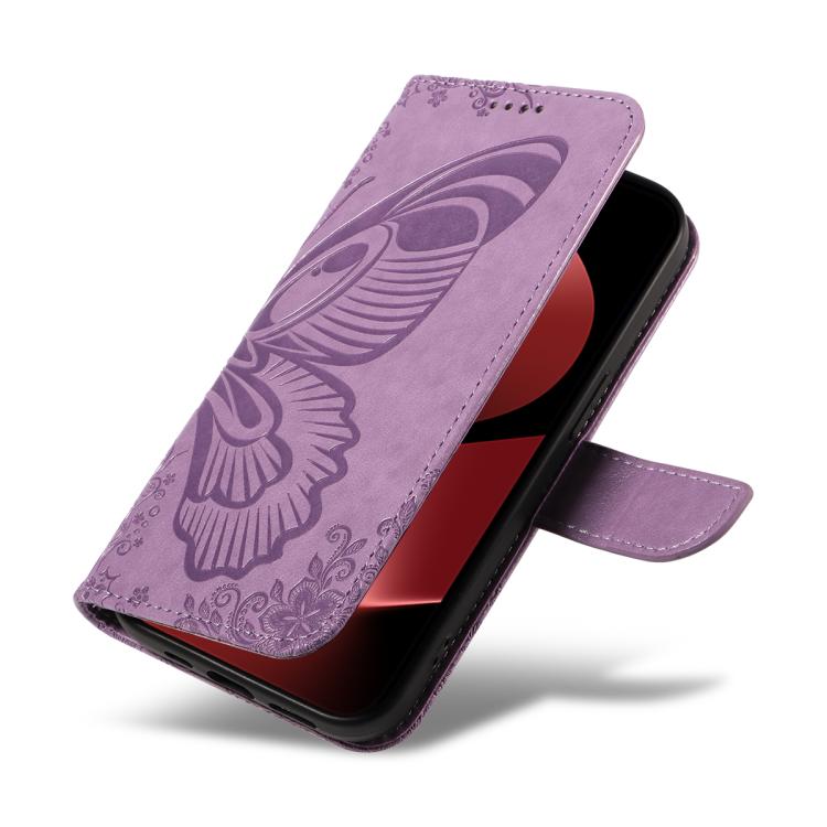 For Huawei Pura 80 Pro 5G Swallowtail Butterfly Embossed Leather Phone Case