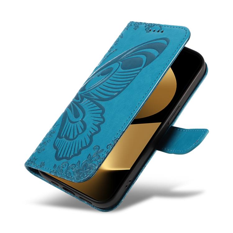 For Huawei Pura 80 Ultra 5G Swallowtail Butterfly Embossed Leather Phone Case