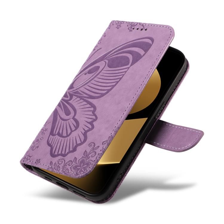 For Huawei Pura 80 Ultra 5G Swallowtail Butterfly Embossed Leather Phone Case